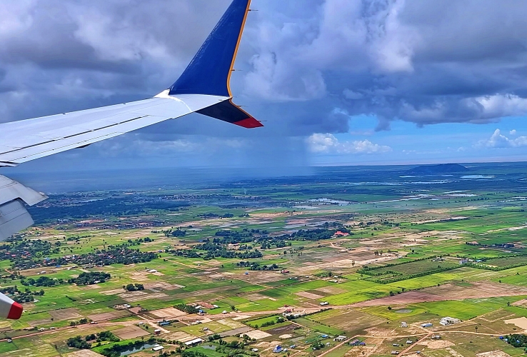 Nieuwe E-aankomstkaart in Cambodja
