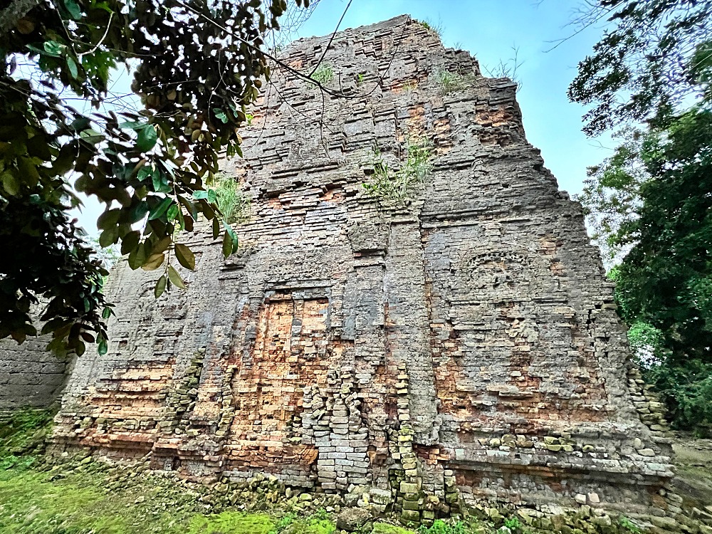 Phnom Bayang tempel in Takeo, Cambodja