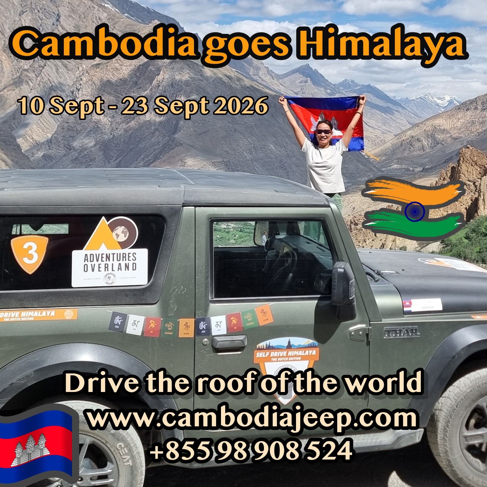 Self drive jeep tour Himalaya