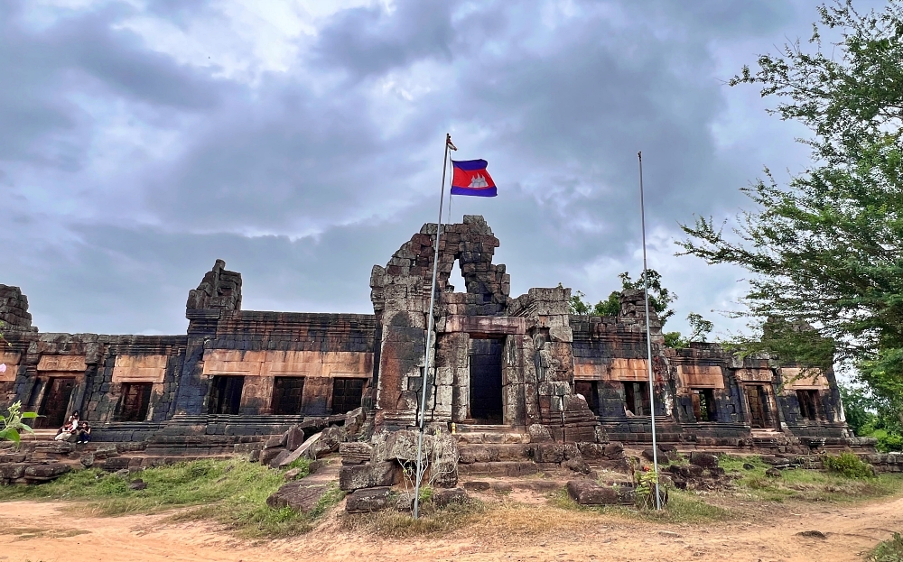 Rovieng Tempel bij Chisor berg