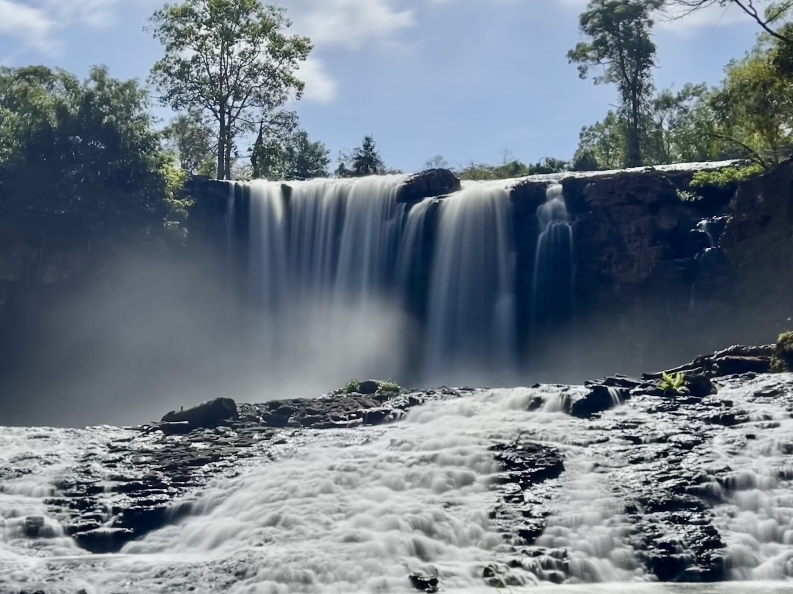 Bousra waterfall Mondulkiri